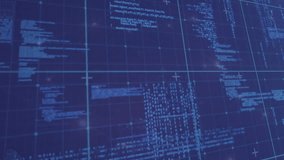 Animation of financial data processing and glowing light trails. Global finance, business, connections, computing and data processing concept digitally generated video. - Powered by Shutterstock - Get 15% off with code: PIKWIZARD15