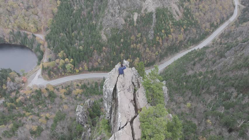 Dixville Notch State Park during the autumn months in Dixville, New Hampshire USA