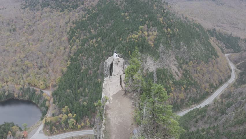 Dixville Notch State Park during the autumn months in Dixville, New Hampshire USA