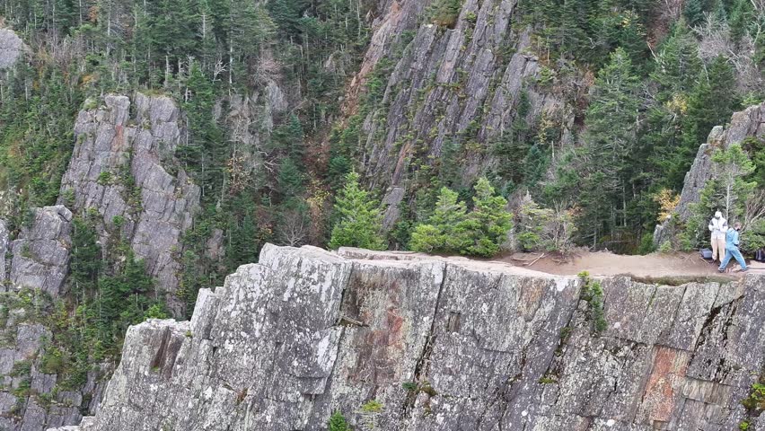Dixville Notch State Park during the autumn months in Dixville, New Hampshire USA