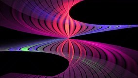 moving colorful spiral with glowing lights and transparent background to animate logos, wallpapers and use in video compositions