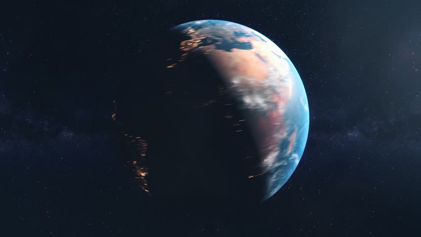 Timelapse of Planet Earth Over the Course of One Lunar Month