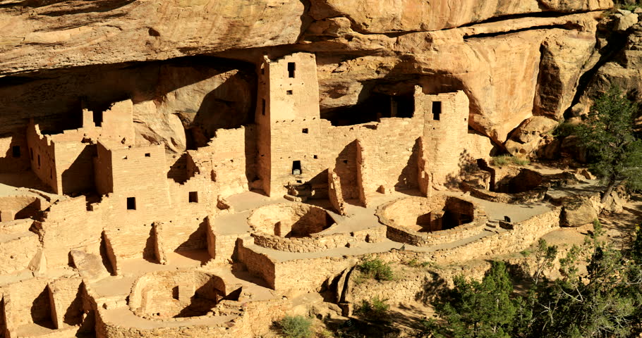 Mesa Verde National Park in southern Colorado UNESCO World Heritage Site Pueblo ruins Cliff Palace