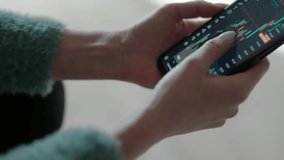 Analyze Growth Stocks Fund Crypto Coin Trend. Cryptocurrency Trading Chart On Mobile Phone. Bitcoin Price Chart Digital Exchange. BTC ETH Trading Online Graph. Forex Crypto Currency Financial Trader - Powered by Shutterstock - Get 15% off with code: PIKWIZARD15