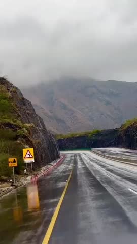 Beautiful Scenes, Mountains, Cloudy Weather