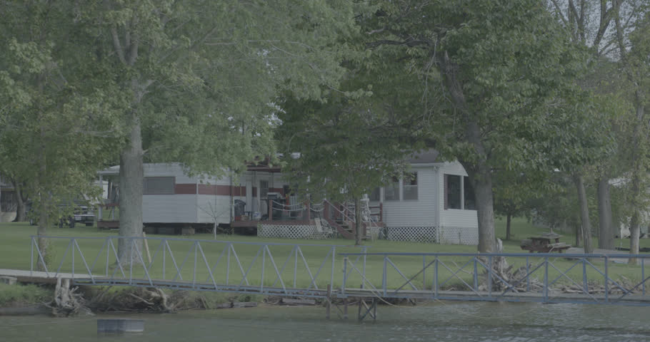 Lower income homes on the lake