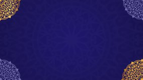 Motion graphic animation footage with Islamic Ramadan Background