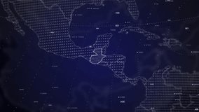 digital globe rotating, zooming in on Guatemala country. Data analysis Technology Cinematic Globe rotating on Guatemala Country data analysis background Energy particles around the Globe - Powered by Shutterstock - Get 15% off with code: PIKWIZARD15
