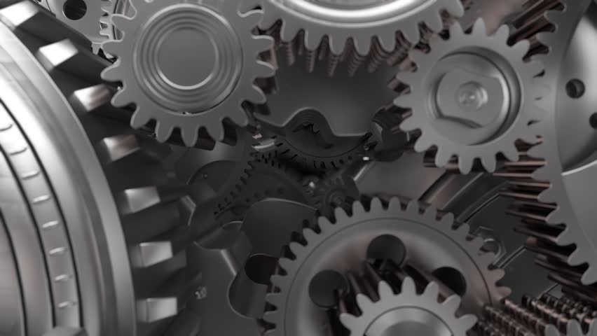 Animated gears work in harmony, illustrating the concept of collaborative effort and shared ideas within a company. - Powered by Shutterstock - Get 15% off with code: PIKWIZARD15