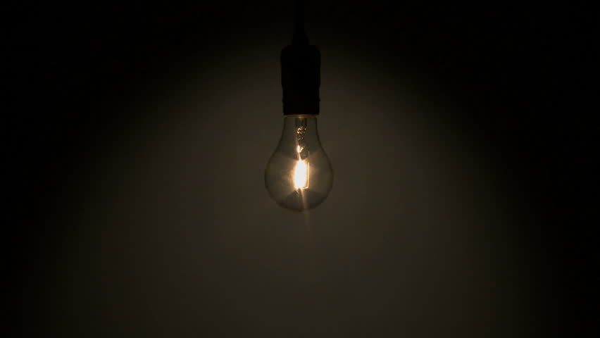 Light bulb fades 