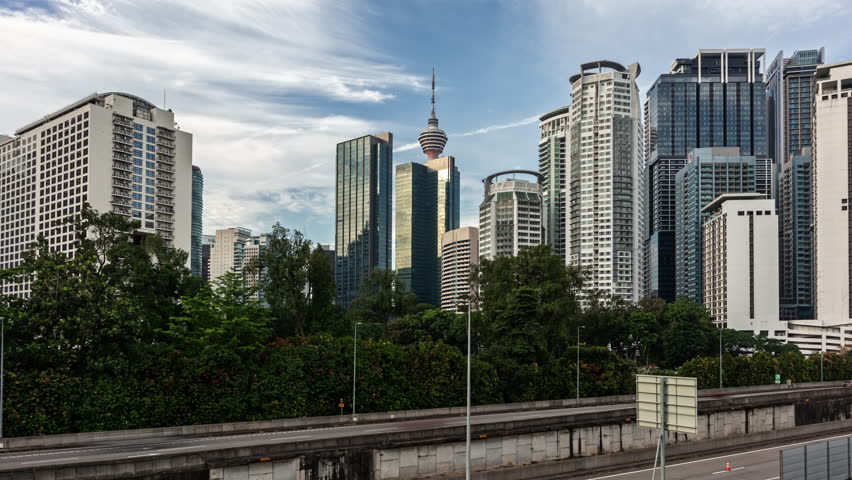 Urban landscape showcasing the diverse architecture of Kuala Lumpur