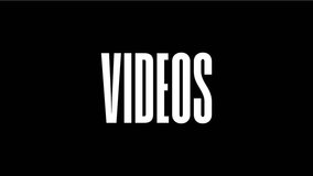 Thanks for watching Motion Graphic: A random letter rough animated on black background. Video text animation for social media. High-resolution 4K - Powered by Shutterstock - Get 15% off with code: PIKWIZARD15