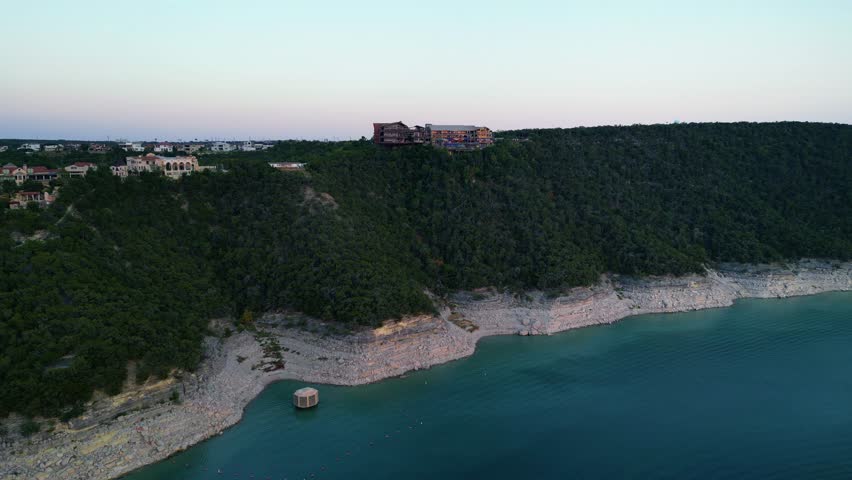 Authentic Restaurant Oasis on the hill of Lake Travis in Austin, Texas