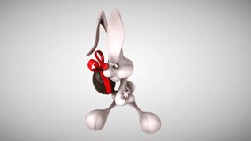 Rabbit easter bunny easter funny easter video for kids