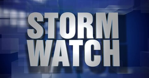A blue dynamic 3D Storm Watch transition and title page animation. 5 and 2 second options included with optional luma matte for both.	
