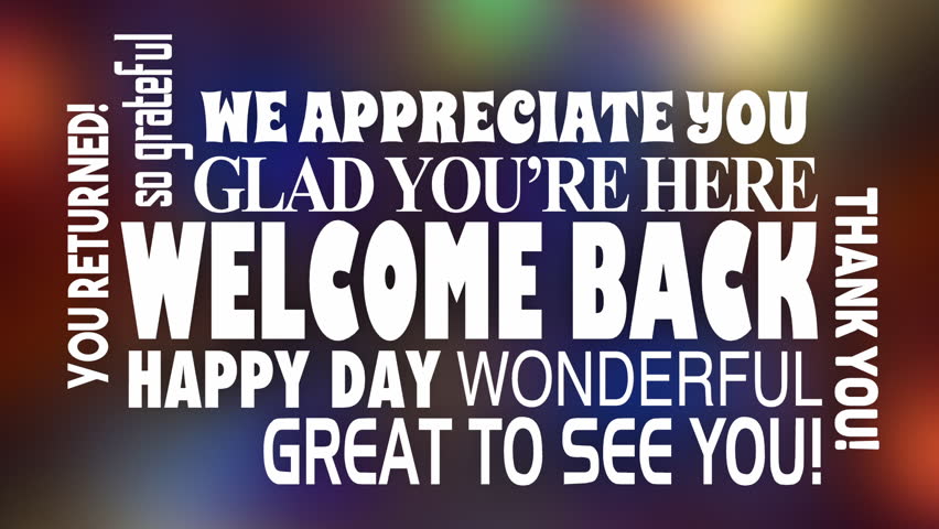 4,715 Welcome Back Stock Video Footage - 4K and HD Video Clips ...