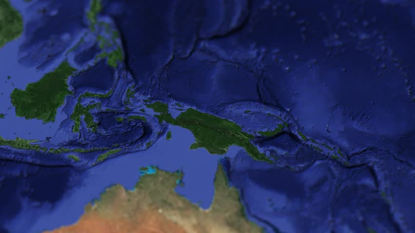 Physical Map Of Southeast Asia, Slider Shot