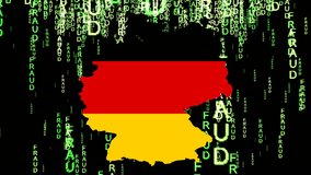 Digital Representation of Germany map Flag Overlaid With Fraud Text - Powered by Shutterstock - Get 15% off with code: PIKWIZARD15