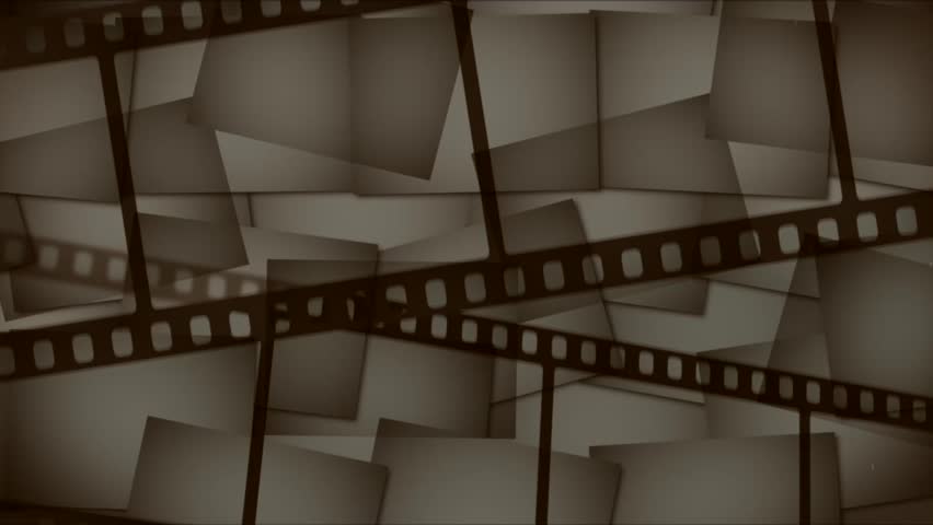 Background comprised of film