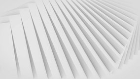 3D rendering of a looping animation of rotating white rectangular frames forming a spiral tunnel - Powered by Shutterstock - Get 15% off with code: PIKWIZARD15