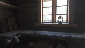 Antique carpenter`s table in a hut - Powered by Shutterstock - Get 15% off with code: PIKWIZARD15