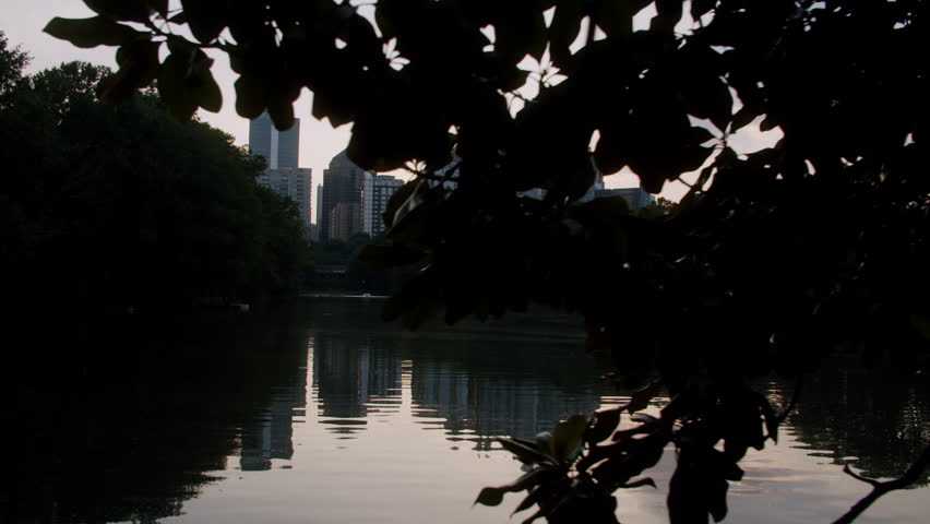 Atlanta Piedmont Park Skyline 4K 48FPS SLO-MO