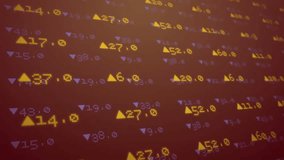 Animation of financial data processing over dna strand on black background. Global science, computing and digital interface concept digitally generated video. - Powered by Shutterstock - Get 15% off with code: PIKWIZARD15