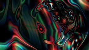 Abstract motion background shining colorful particles.Seamless 4K loop video.