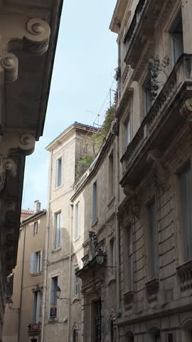Centre ville de Montpellier, Hérault, France