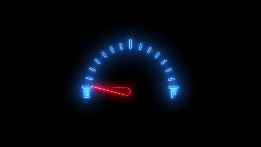 Speed meter icon animation, speed test meter. Royalty-Free Stock Footage #3457157395