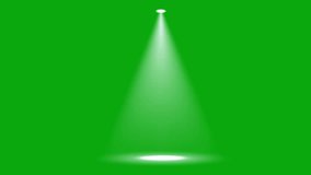 Stage lights top Resolution effects green screen 4k, 3D Animation, Ultra High Definition, 4k video Premium Quality