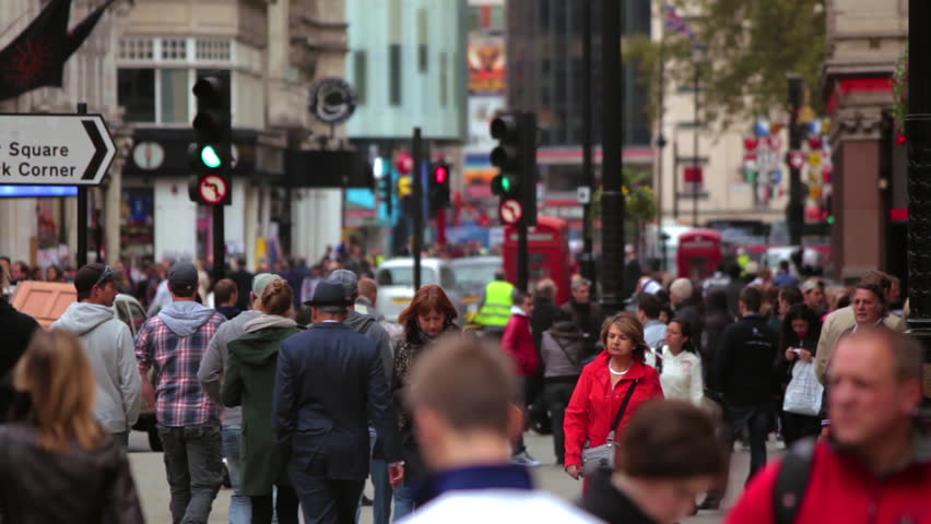 LONDON - OCTOBER 7, 2011: Daytime street traffic in the UK