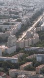 Vertical Video of Berlin, Vertical Aerial View Shot, day