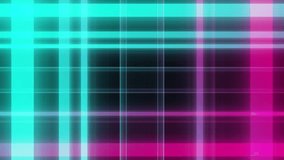 Cyan magenta pink Digital Small Squares HUD Loop led display tunnel vibrant animation neon lights grid pattern spectrum backlights stage , technology futuristic modern lights shiny Background  - Powered by Shutterstock - Get 15% off with code: PIKWIZARD15