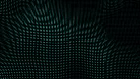 elegant abstract 3D Green Dot Background Emerald Mesmerizing . 3D Illustration