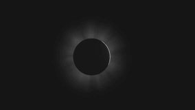3D animation of a total solar eclipse - Powered by Shutterstock - Get 15% off with code: PIKWIZARD15