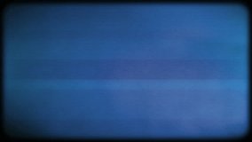 Blue light CRT TV screen. The video signal problems of the TV 80s and interference on the screen. VHS effect of old TV with kinescope. - Powered by Shutterstock - Get 15% off with code: PIKWIZARD15