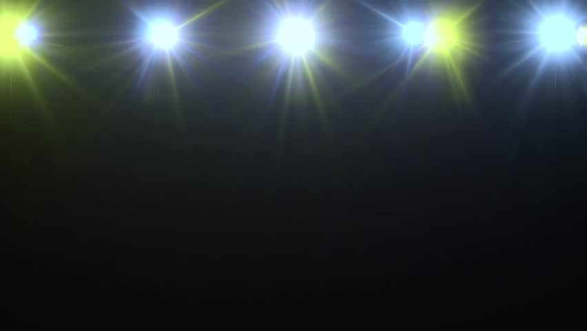 Realistic 4K Looped Stage Lights (stage, scene, concert decorative bulb wall light) Background for different projects