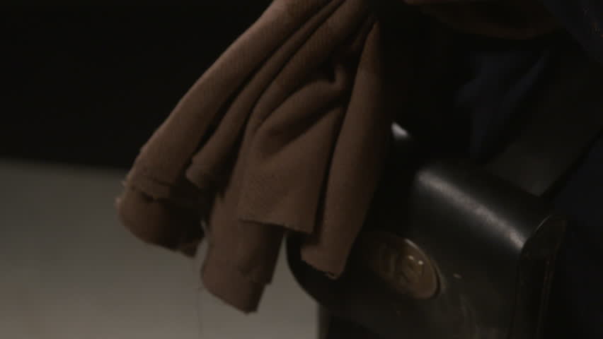 VIRGINIA - SEPTEMBER 2017 - Close details of Authentically recreated Civil War Union Army Soldier circa 1864, Sherman