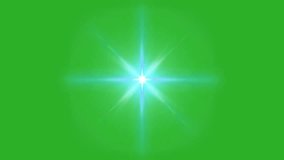 Footage of beautiful shining light, with green screen background. - Powered by Shutterstock - Get 15% off with code: PIKWIZARD15