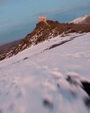 4k Drone video of mountain 