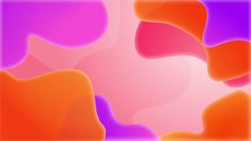 Abstract gradient shape fluid animation vj loop background 4k