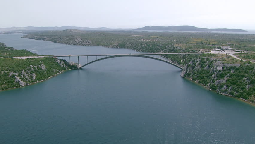A bridge over Krka river