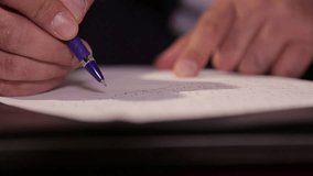 man writes a love letter on the knee, close-up - Powered by Shutterstock - Get 15% off with code: PIKWIZARD15