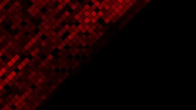 Dark red glossy mosaic squares abstract geometry background. Seamless looping technology motion design. Video animation Ultra HD 4K 3840x2160 - Powered by Shutterstock - Get 15% off with code: PIKWIZARD15