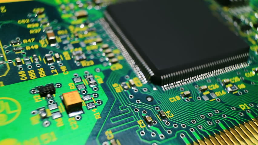 The Basis of Modern Electronics. Stock Footage Video (100% Royalty-free ...