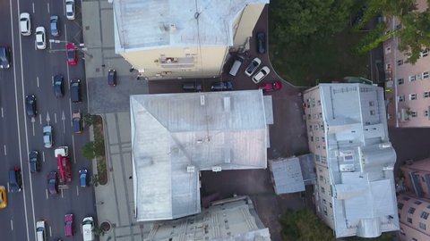 Old Districts Moscow Evening