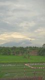 merapi and merbabu mountains time lapse vertical video
