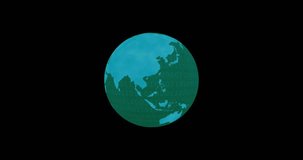 digital globe rotating around its own axis - Powered by Shutterstock - Get 15% off with code: PIKWIZARD15