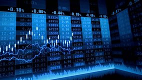 Futuristic Stock Market Analysis, Forex Trading Investor, Immerse yourself in the world of futuristic finance with a beautiful 3D animation graph depicting stock market analysis for forex trading - Powered by Shutterstock - Get 15% off with code: PIKWIZARD15